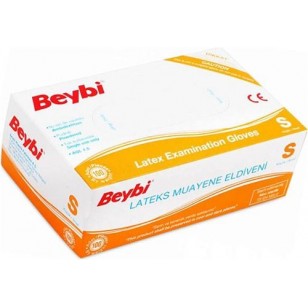 Beybi Muayene Eldıveni Pudralı Small 100 Lü